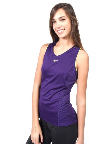 מוצרי מיזונו לנשים Mizuno Cooltouch Phenix Sleeveless - סגול