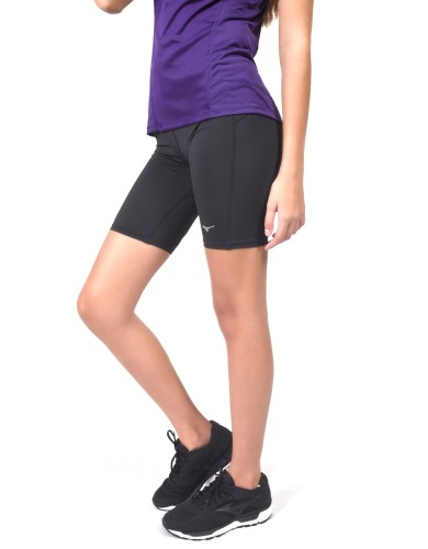 מוצרי מיזונו לנשים Mizuno DryLite Core Mid Tights - שחור מלא