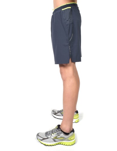 מוצרי ברוקס לגברים Brooks Sherpa 7" 2-in-1 Short - אפור כהה