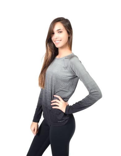 מוצרי ברוקס לנשים Brooks Streaker Long Sleeve - שחור/אפור