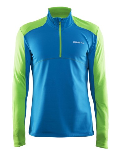 מוצרי Craft לגברים Craft Thermal Halfzip Pullover - כחול/ירוק