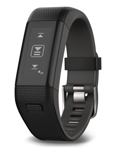 מוצרי גרמין לנשים Garmin Vivosmart HR Plus - שחור