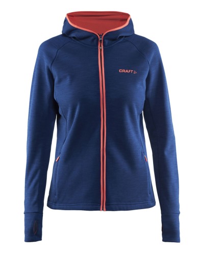 מוצרי Craft לנשים Craft Warm Hood Jacket - כחול כהה