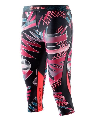 מוצרי Skins לנשים Skins DNAmic Capri Tights - ורוד/שחור
