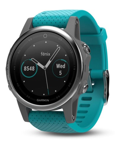מוצרי גרמין לנשים Garmin Fenix 5S - טורקיז