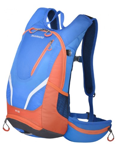 מוצרי שימנו לנשים Shimano Rokko All Round 12L - כחול/כתום