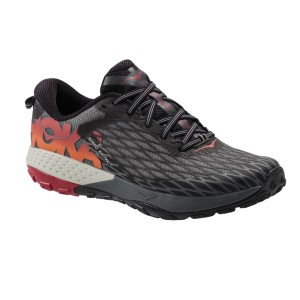 מוצרי הוקה לגברים Hoka One One Speed Instinct - שחור/אפור