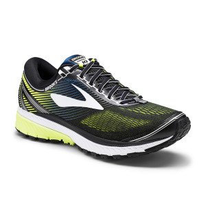 מוצרי ברוקס לגברים Brooks Ghost 10 - שחור/צהוב