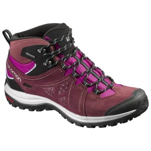 מוצרי סלומון לנשים Salomon Ellipse 2 Mid LTR GTX - בורדו