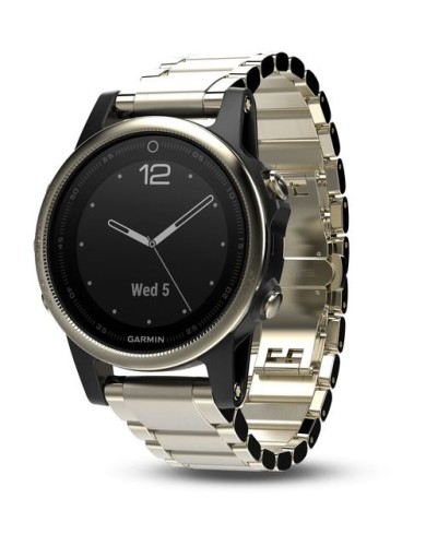 מוצרי גרמין לנשים Garmin Fenix 5S Sapphire - זהב