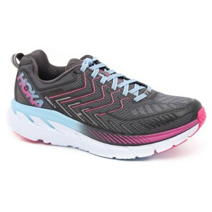 מוצרי הוקה לנשים Hoka One One Clifton 4 - אפור/ורוד