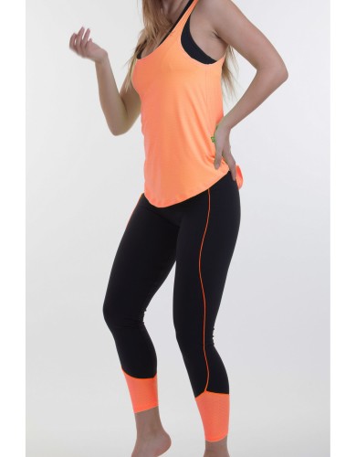 מוצרי ריו גים לנשים Rio Gym Lisette Capri - כתום