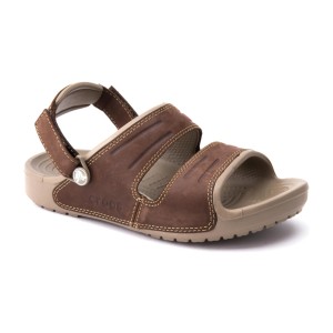 מוצרי Crocs לגברים Crocs Yukon Two strap Sandal - חאקי
