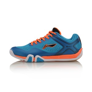 מוצרי לי נינג לגברים Li-Ning Badminton - כחול/כתום