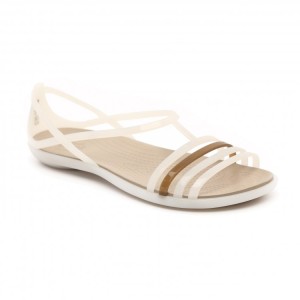 מוצרי Crocs לנשים Crocs Isabella Sandal - לבן