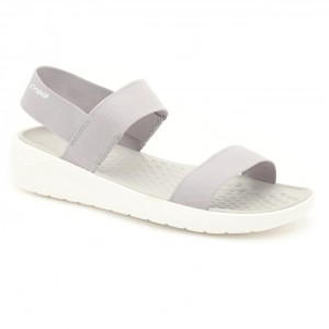 מוצרי Crocs לנשים Crocs LiteRide Sandal - אפור בהיר