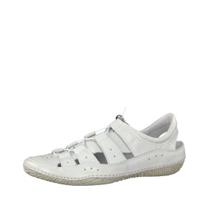 מוצרי Jana לנשים Jana Lace Up Shoe - לבן