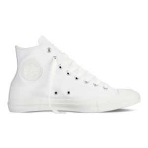 מוצרי קונברס לנשים Converse Chuck Taylor High Top - לבן