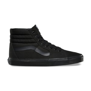 מוצרי ואנס לנשים Vans SK8 HI - שחור מלא
