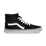 מוצרי ואנס לנשים Vans SK8 HI - שחור/לבן