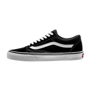 מוצרי ואנס לנשים Vans Old Skool - שחור/לבן