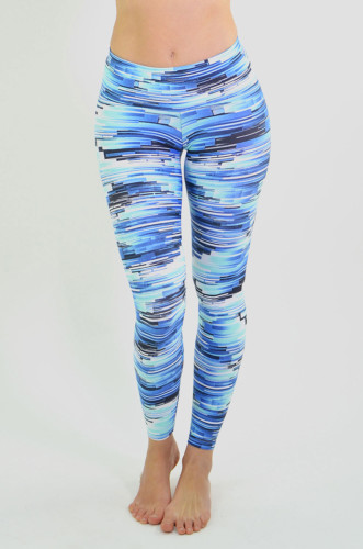 מוצרי ריו גים לנשים Rio Gym Clara Legging - כחול/שחור