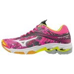 מוצרי מיזונו לנשים Mizuno WAVE LIGHTNING Z4 - אפור/ורוד